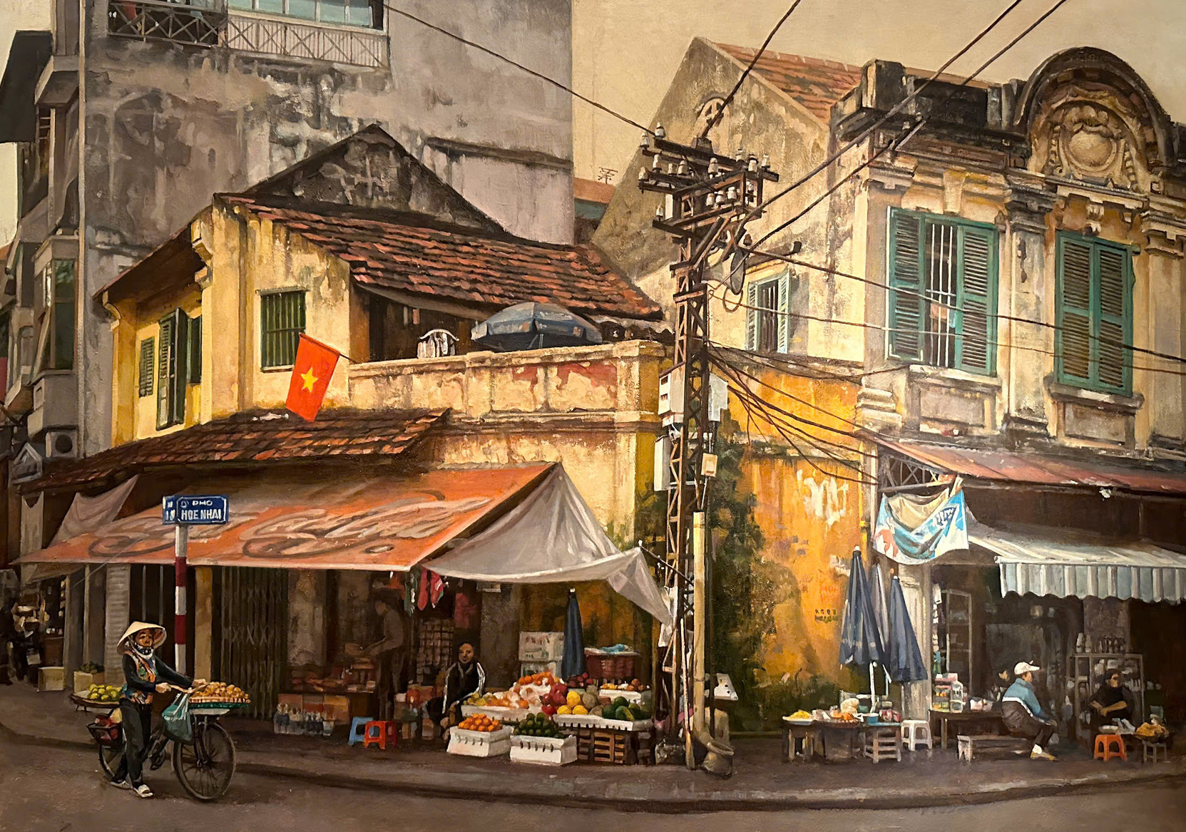 Impression of the street of the painter Pham Binh, picture 3