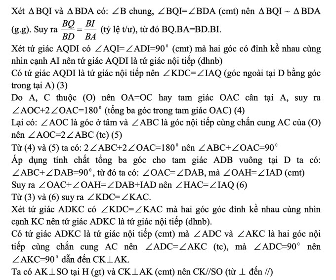 Answers to the 10th grade math exam for public schools in Hanoi - 5