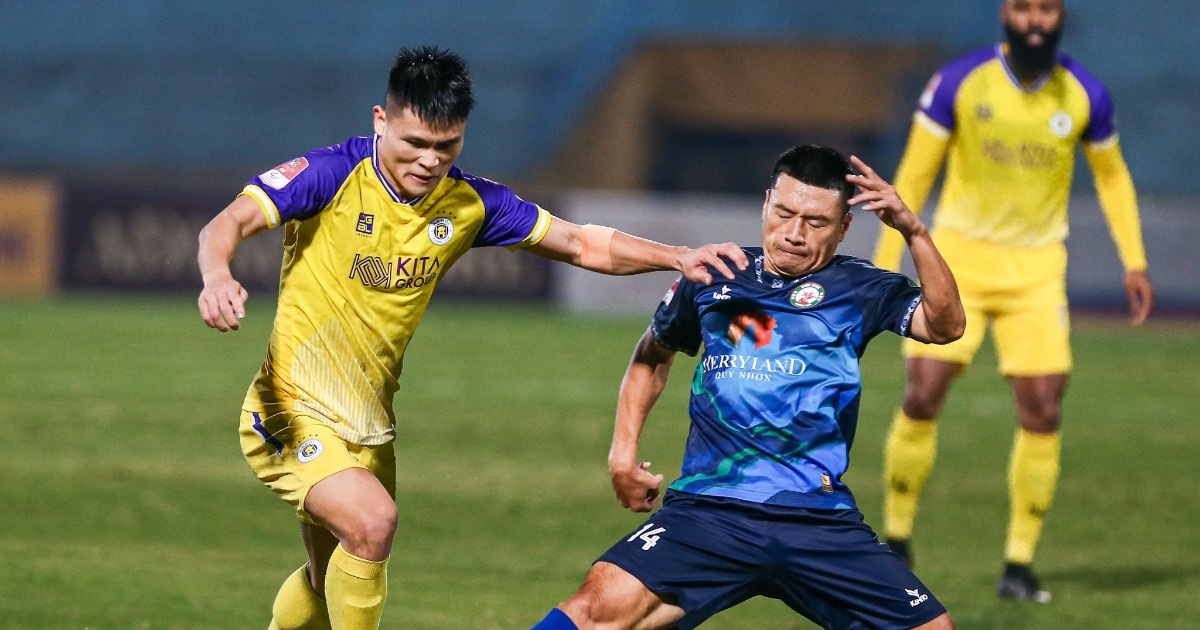 Xuan Manh a commis une erreur, le Hanoi FC a perdu douloureusement contre Binh Dinh à Hang Day