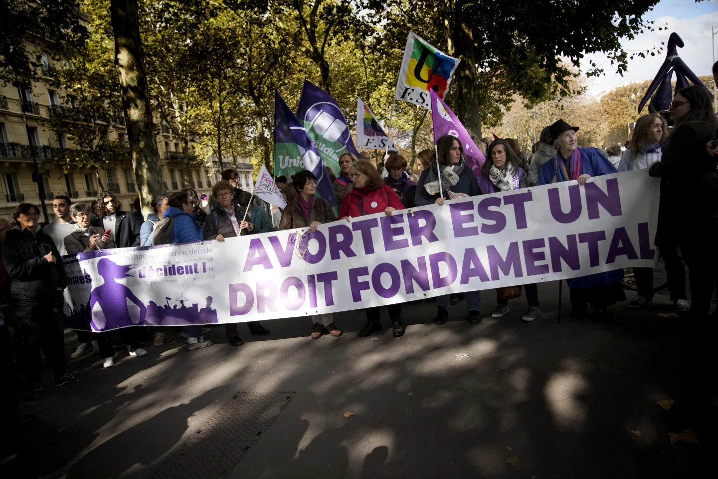 Manifestation pro-avortement à Paris photo 1