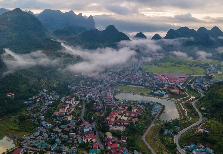 Từ trên cao nhìn xuống, Mường Khương hiện lên ấn tượng tựa bức tranh mê hồn rực rỡ nơi núi rừng Lào Cai- Ảnh 4.