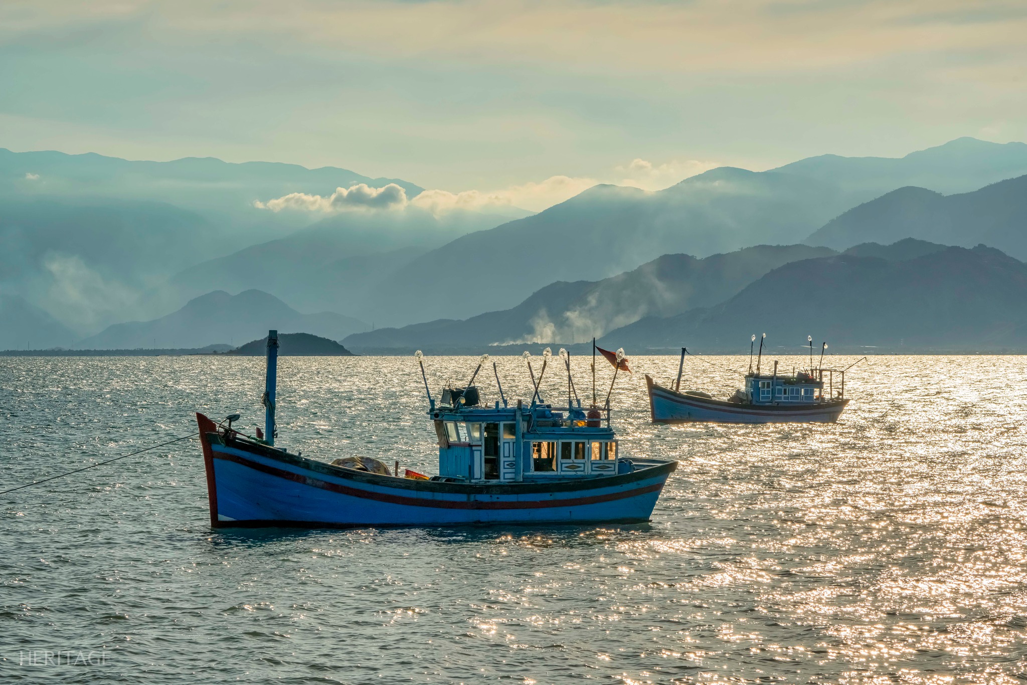 Mùa thu dịu dàng trên vịnh Vân Phong