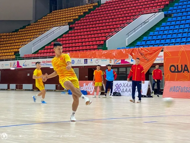 Đội tuyển futsal Việt Nam sẵn sàng cho trận ra quân vòng loại giải châu Á 2024