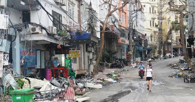 Hai Phong interdit strictement la sollicitation de dons auprès des parents après la tempête n°3