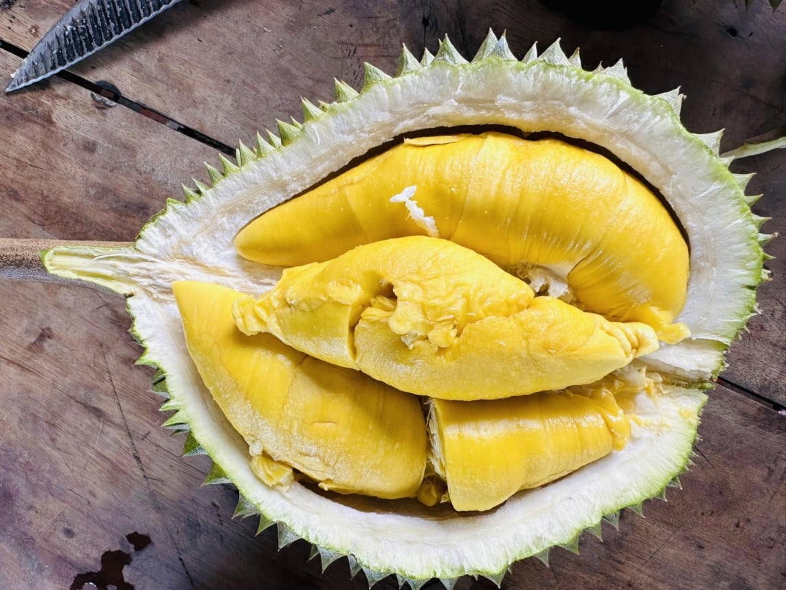 Hơn 400.000 đồng 1 kg sầu riêng Musang King đầu mùa