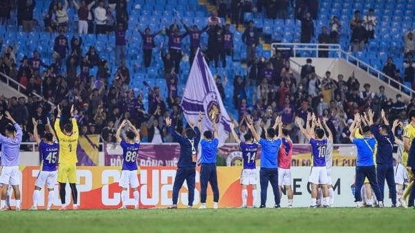 Scoring in Hanoi FC's win over Urawa Red Diamonds, Tuan Hai has 4 goals in the group stage