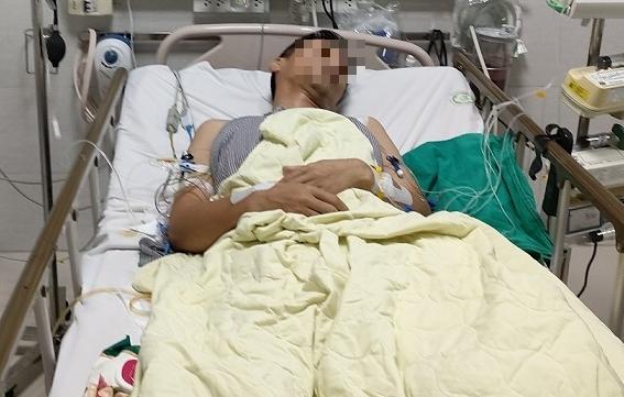 CPR eines Patienten mit kardiogenem Schock und Kreislaufstillstand, Bild 1