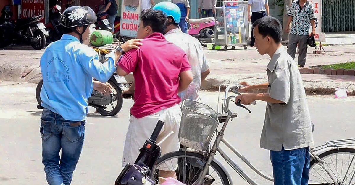 Не каждый бегун может выдержать удар.