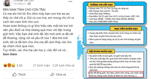 Chuyên gia giáo dục mở khóa học 'rèn nam tính cho con trai' gây tranh cãi