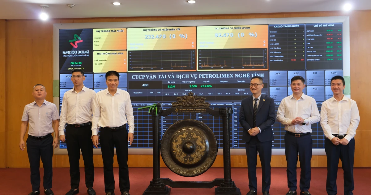 Более 6,43 млн акций Petrolimex Nghe Tinh Transport and Services Joint Stock Company были официально размещены на HNX.