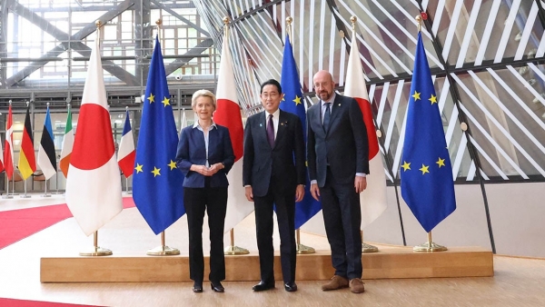 Sommet Japon-UE, visite du président cubain au Portugal, collaboration entre l'Allemagne et la Chine