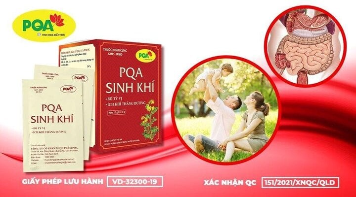 PQA Sinh Khí của Dược Phẩm PQA.