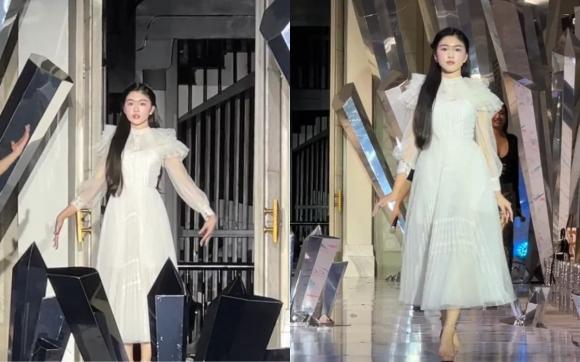 Cinderella on the catwalk. Photo: Screenshot