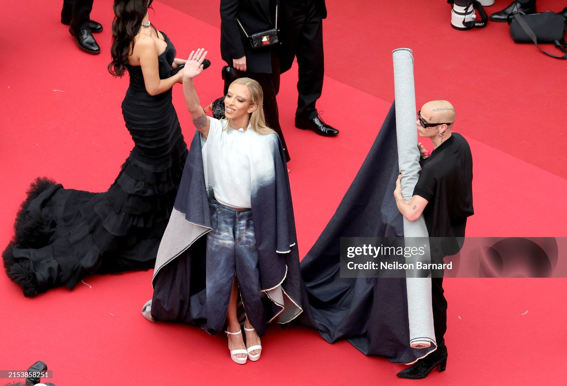 Cannes Day 7: Bella Hadid's see-through dress causes chaos on the red carpet photo 8