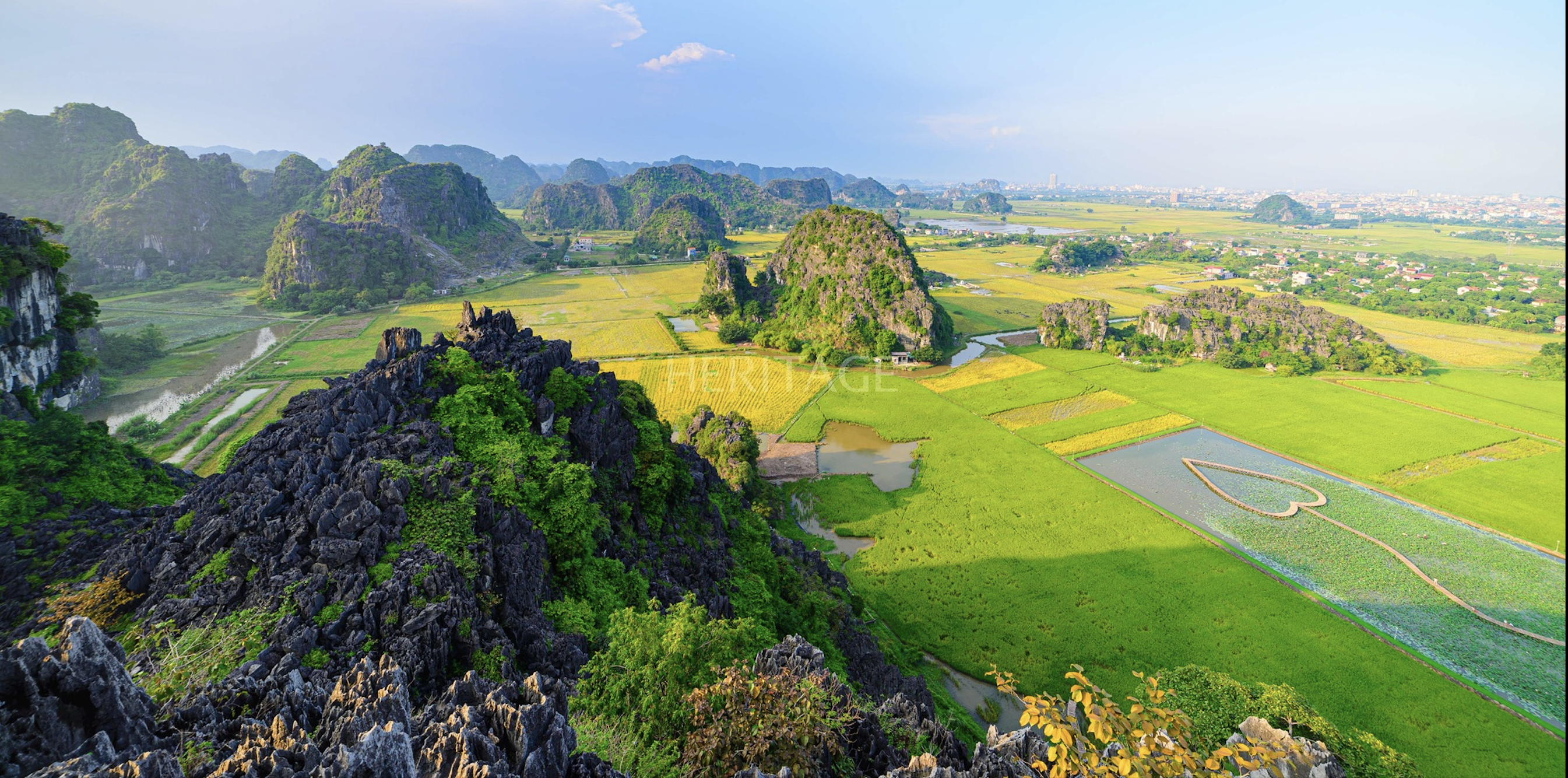 ទេសភាពនៃរាជធានីបុរាណ Dai Co Viet