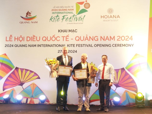 Imagen 1 de la ceremonia de apertura del Salón Aeronáutico Internacional de Quang Nam 2024