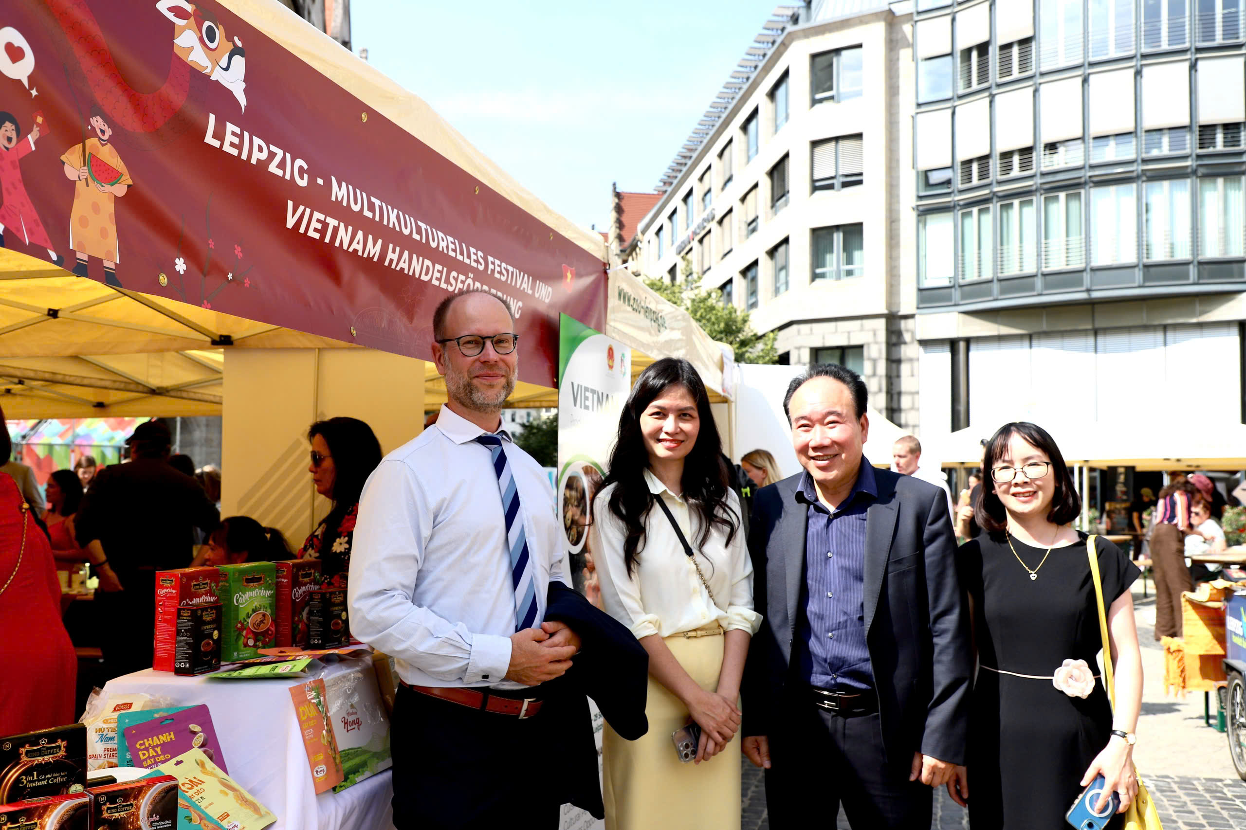 Promouvoir la coopération locale avec la ville de Leipzig, Allemagne