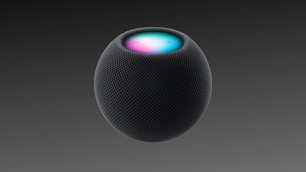 Apple presenta una variante de color medianoche para el HomePod Mini imagen 1