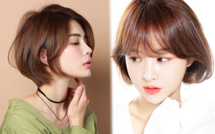 Trendy Kurzhaarfrisuren helfen Ihnen, Ihre Persönlichkeit mit Ao Dai zu zeigen – 5
