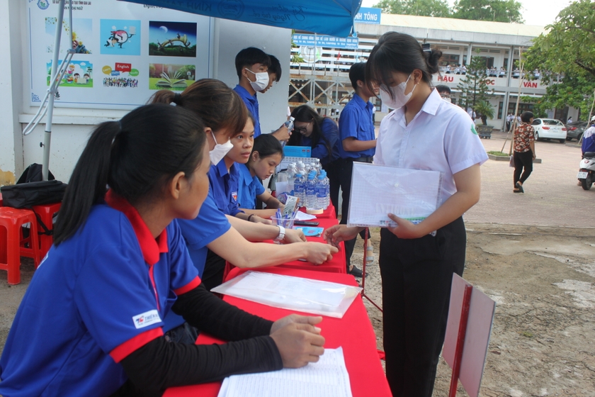 ผู้สมัครกว่า 14,000 คนในจังหวัดเจียลายเข้าสอบรับปริญญามัธยมศึกษาตอนปลายประจำปี 2023 อย่างเป็นทางการแล้ว ภาพที่ 9