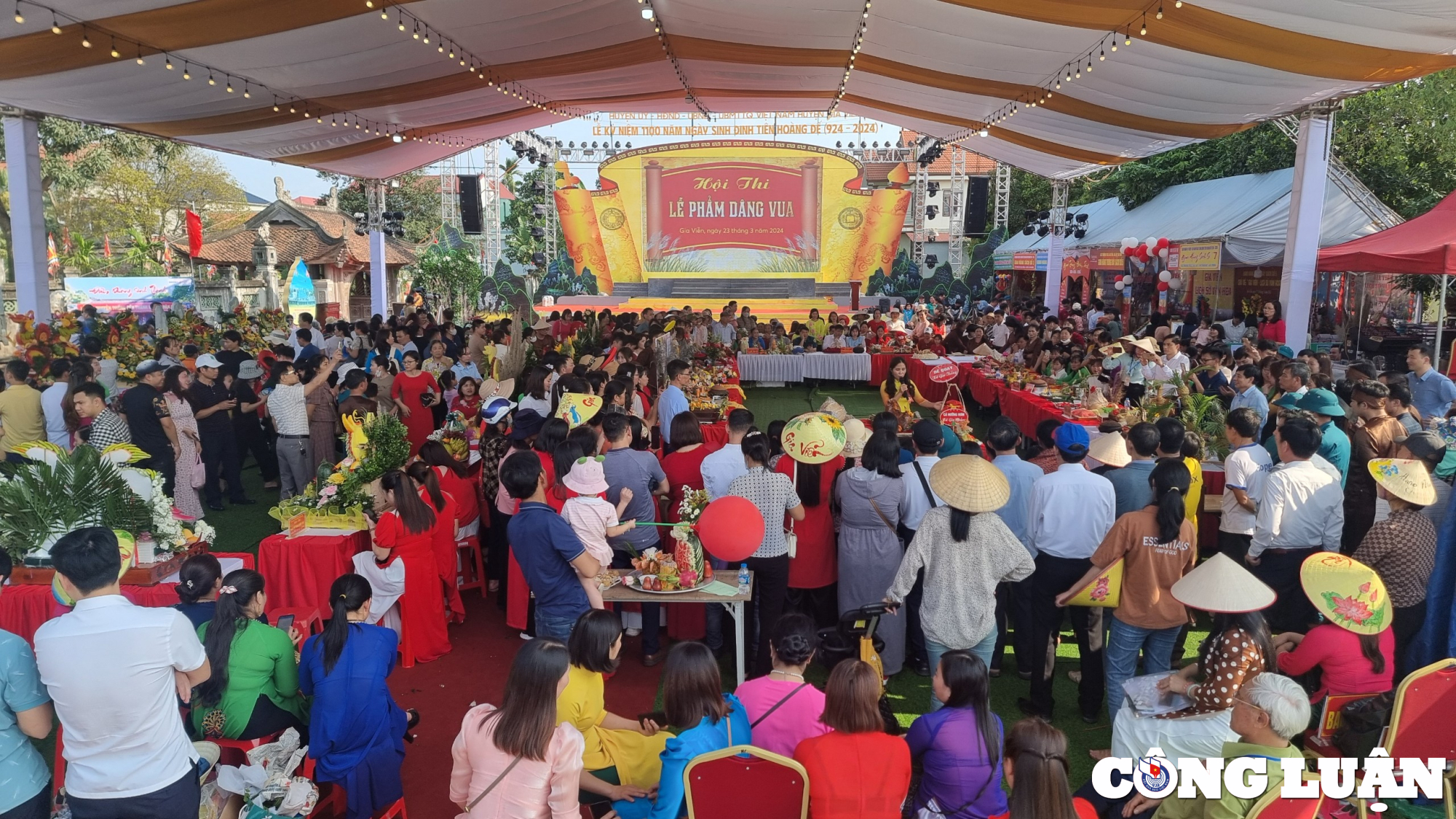 hoi thi le vat dang vua ky niem 1100 nam sinh dinh tien hoang de hinh 1