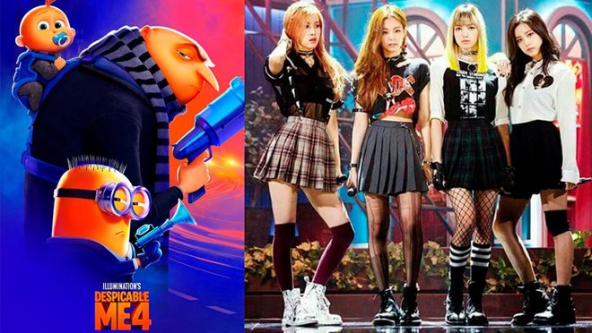 The hit that made Blackpink famous appears in the blockbuster Despicable Me 4