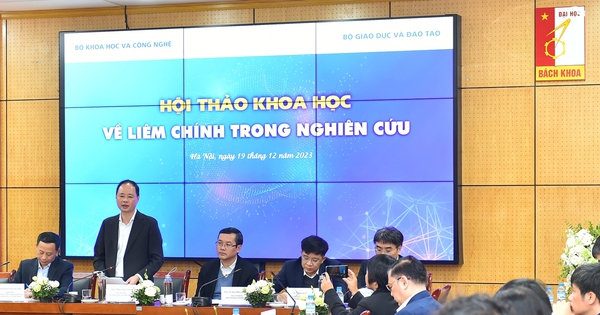 Nơi đầu tiên yêu cầu không mua bán kết quả nghiên cứu khoa học