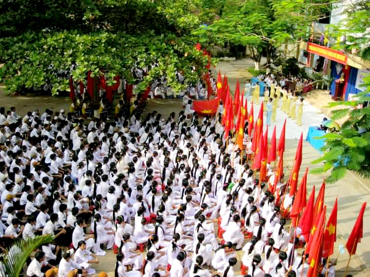 Quang Tri Dien Mao school was established 30 years ago by the French government, picture 1