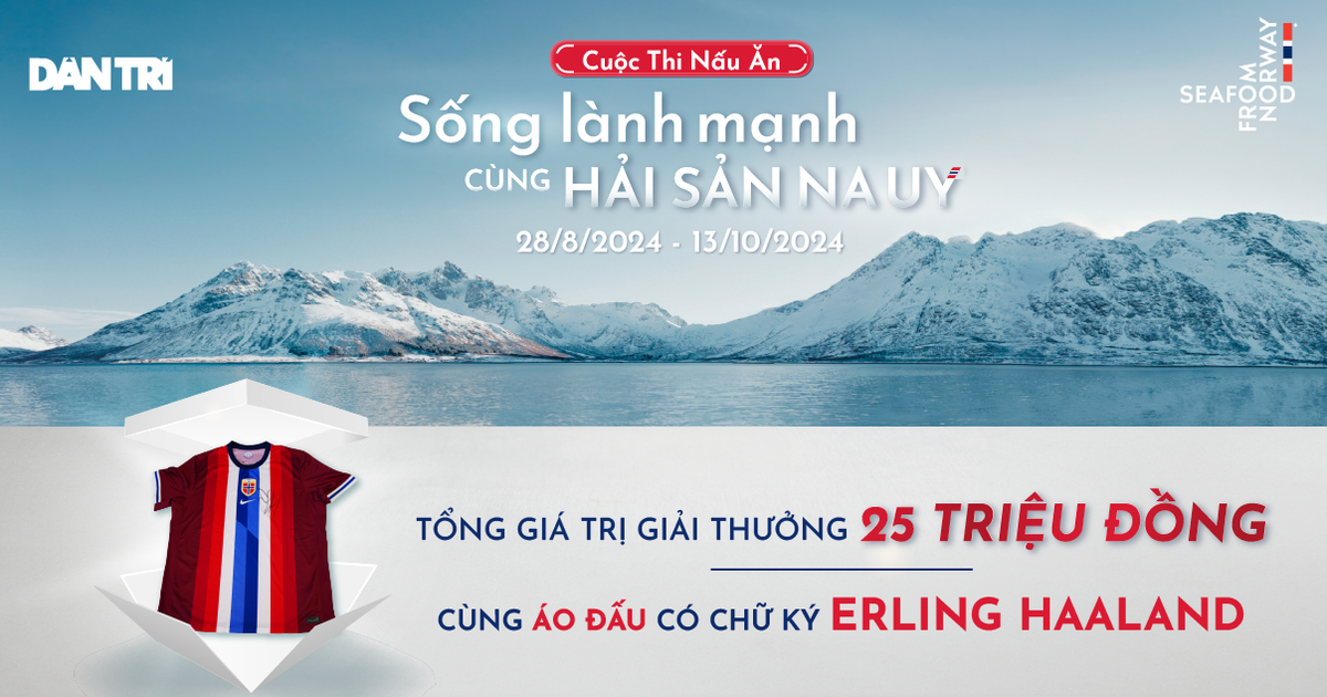 Các tác phẩm đạt giải của cuộc thi "Sống lành mạnh cùng hải sản Na Uy"