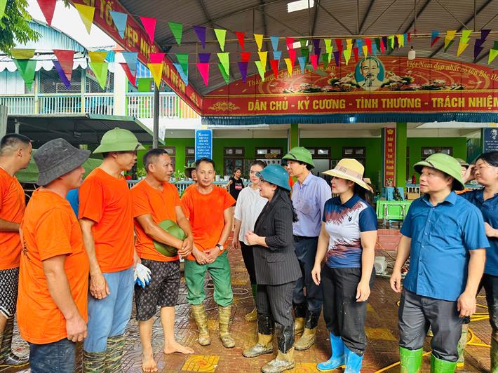 Yen Bai s'efforce de surmonter la tempête n°3 et de ramener bientôt tous les élèves à l'école