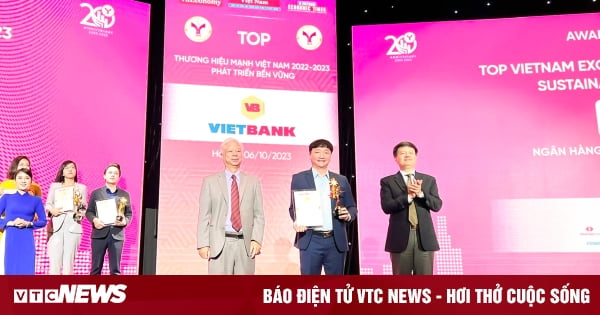 Vietbank nhận giải thưởng Thương hiệu mạnh