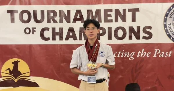 Asian School boy wins 17 medals from World Scholar's Cup 2023