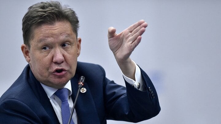 El director ejecutivo de Gazprom, Aleksey Miller.