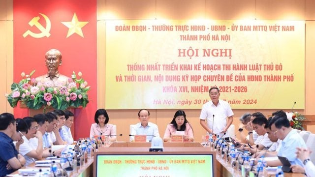 Đề xuất 5 nhóm nhiệm vụ đưa Luật Thủ đô 2024 vào cuộc sống