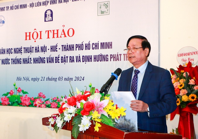 Hà Nội, Huế và TP Hồ Chí Minh chung tay sáng tạo phát triển văn học nghệ thuật nước nhà  - Ảnh 1.