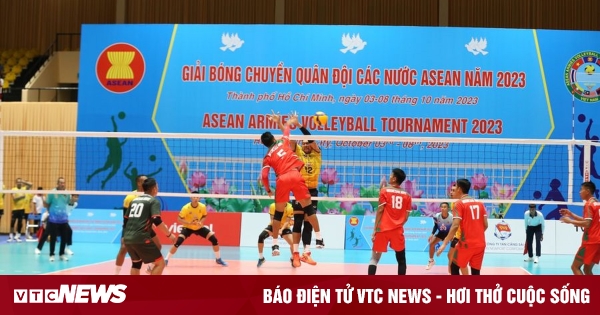 Trực tiếp Việt Nam vs Indonesia bán kết bóng chuyền quân đội ASEAN