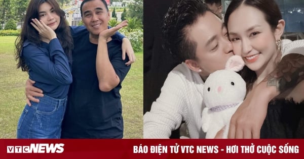 Estrellas vietnamitas 18 de mayo: La hija menor de MC Quyen Linh es más alta que su padre, Tuan Hung besa cariñosamente a su esposa.