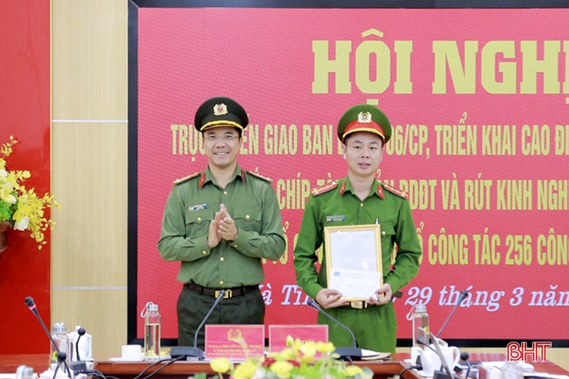 Ha Tinh leads the country in the rate of citizen identification card issuance.