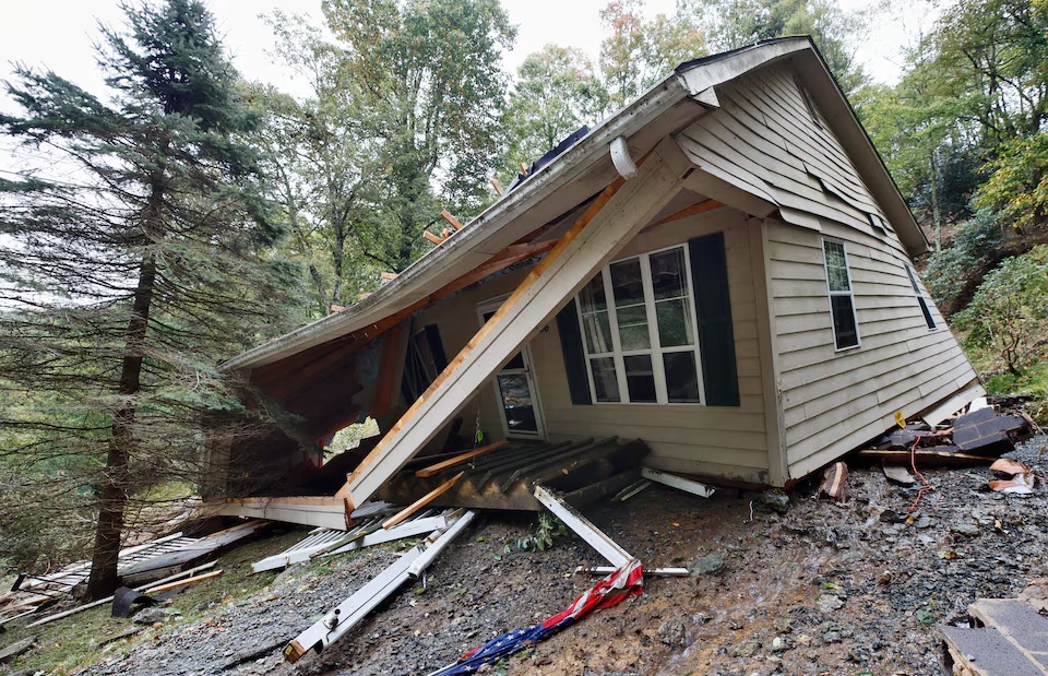 Sturm Helene tötete mindestens 89 Menschen und zerstörte viele Häuser in den USA Bild 2