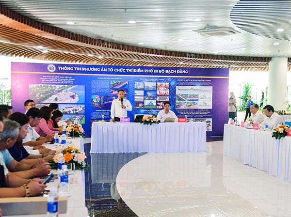 Da Nang : sur le point de lancer la rue piétonne Bach Dang