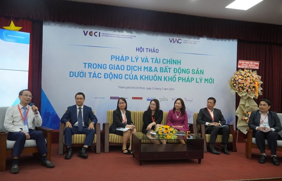 Nửa đầu năm 2024, khối nội chiếm lĩnh thị trường M&A bất động sản