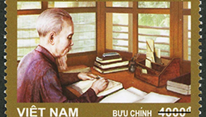 Phát hành bộ tem bưu chính “Nhà sàn Bác Hồ trong khu Phủ Chủ tịch”