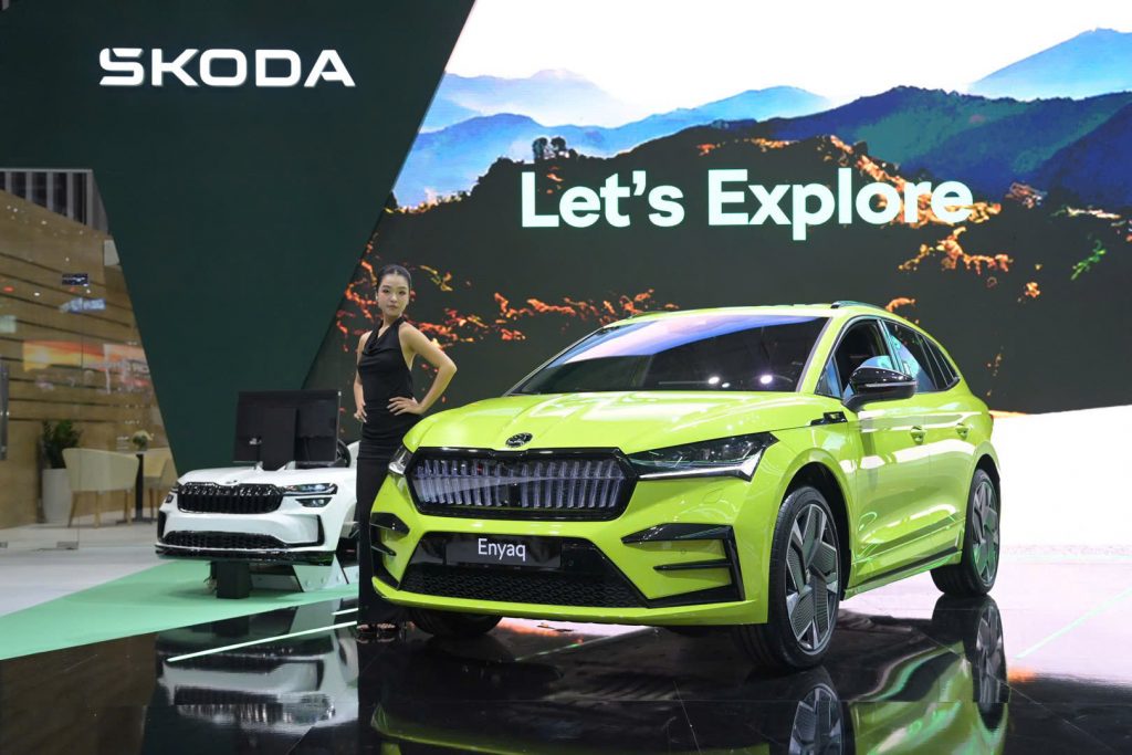 Skoda Vietnam « explose et impressionne » au Salon de l'automobile du Vietnam 2024