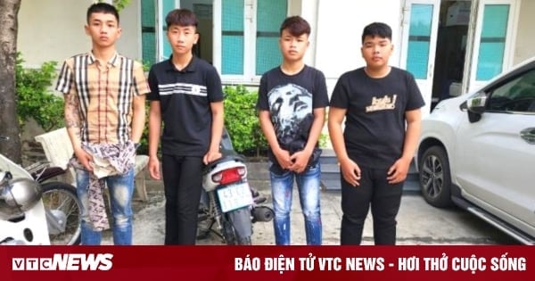 Arrestation d'un groupe d'adolescents qui ont brutalement battu quelqu'un dans le centre de Da Nang