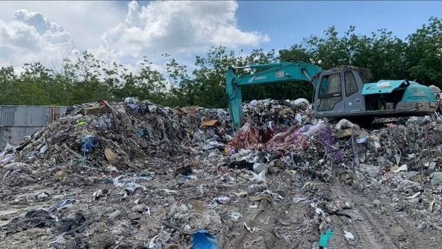 Prosecution of the subject who buried more than 2.2 million kg of waste causing environmental pollution