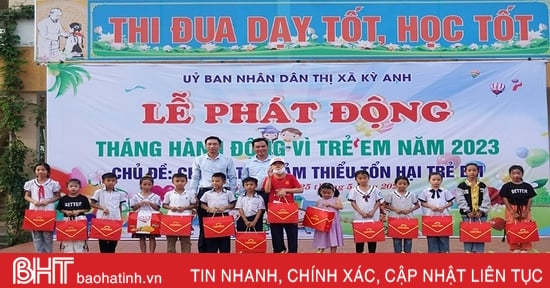 Chung tay thực hiện các hoạt động hướng về trẻ em