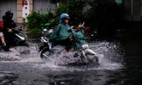 ฝนตกหนักในนครโฮจิมินห์และภาคใต้ช่วงสุดสัปดาห์