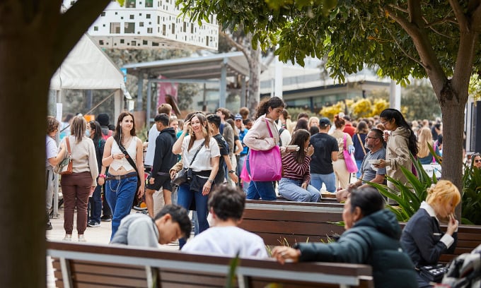 Khuôn viên Đại học Deakin, Australia. Ảnh: Deakin University