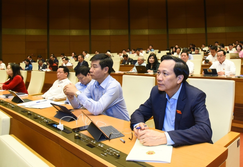 Phiên họp sáng 30/10, Quốc hội giám sát tối cao 3 Chương trình Mục tiêu Quốc gia (Ảnh DK)