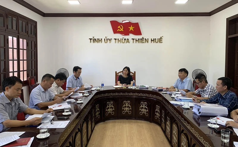 Kỷ luật Đảng uỷ Sở Y tế tỉnh Thừa Thiên Huế nhiệm kỳ 2015-2020